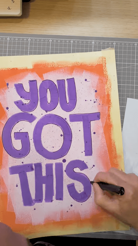 YouTube preview of acrylic lettering process